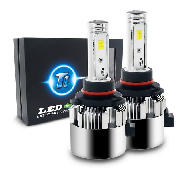 9005/H10/HB3 CREE LED Headlight Hi/Lo Beam Bulbs Conversion Kit 72W 7200LM 6000K